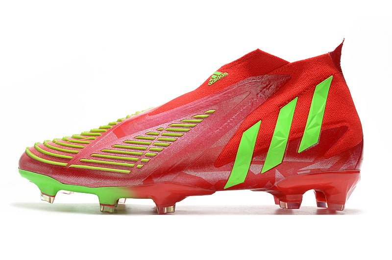Adidas Predator Edge+ FG – Rouge Vert - FootXPert