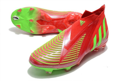 Adidas Predator Edge+ FG – Rouge Vert - FootXPert