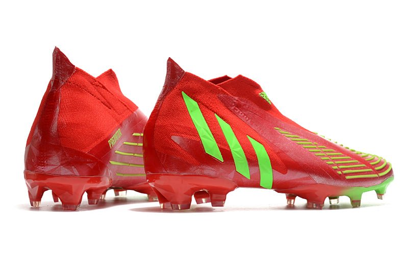 Adidas Predator Edge+ FG – Rouge Vert - FootXPert