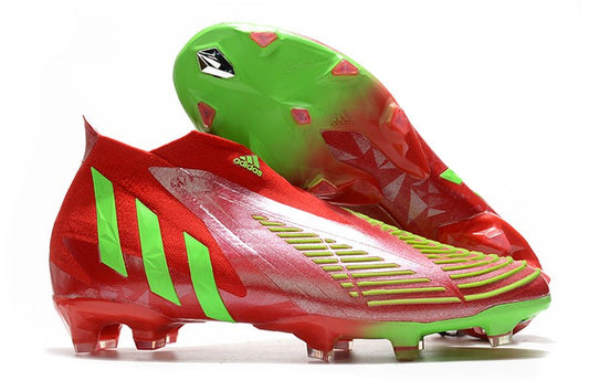 Adidas Predator Edge+ FG – Rouge Vert - FootXPert