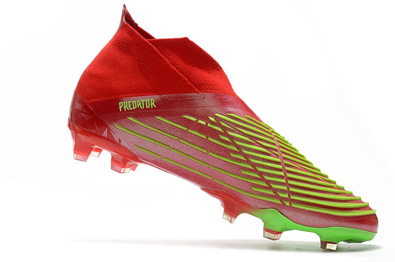 Adidas Predator Edge+ FG – Rouge Vert - FootXPert