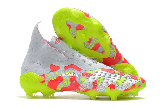 Adidas Predator Freak+ FG – Blanc Orange Volt - FootXPert