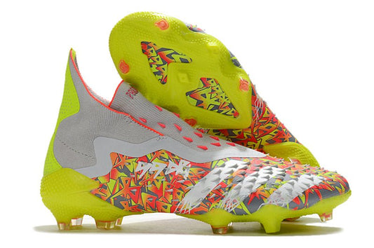 Adidas Predator Freak+ FG – Blanc Volt Orange - FootXPert