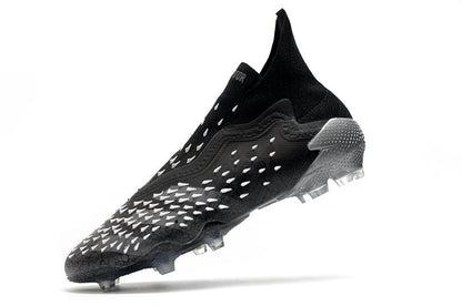 Adidas Predator Freak+ FG – Noir Gris Blanc - FootXPert
