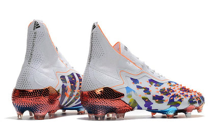 Adidas Predator Freak+ FG – Paul Pogba x Stella McCartney – Blanc Rose Multicolore - FootXPert