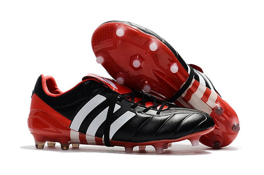 Adidas Predator Mania FG – Blanc Rouge Noir - FootXPert
