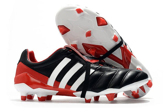 Adidas Predator Mania FG – Noir Blanc Rouge - FootXPert