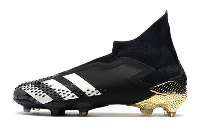 Adidas Predator Mutator 20+ FG – Noir Blanc Or Métallique - FootXPert