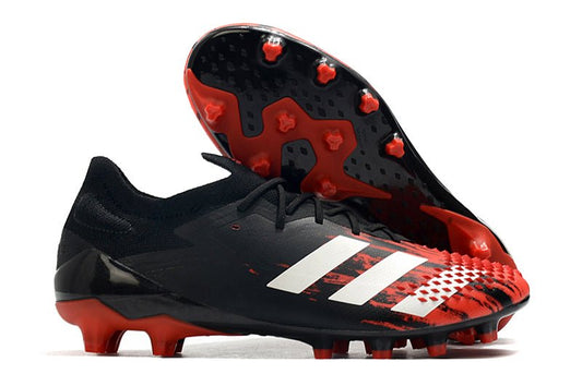 Adidas Predator Mutator 20.1 Low FG – Noir Rouge Blanc - FootXPert