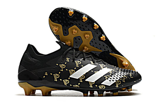 Adidas Predator Mutator 20.1 Low FG – Paul Pogba – Noir Or Blanc - FootXPert