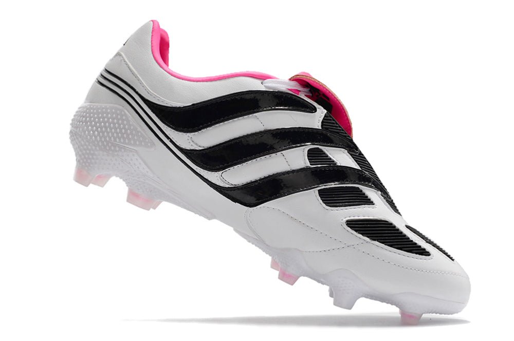 Adidas Predator Precision FG – Blanc Noir Rose - FootXPert
