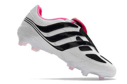 Adidas Predator Precision FG – Blanc Noir Rose - FootXPert