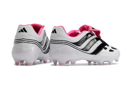 Adidas Predator Precision FG – Blanc Noir Rose - FootXPert
