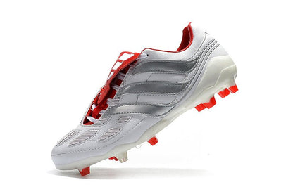 Adidas Predator Precision FG – Gris Or Rouge - FootXPert