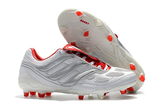 Adidas Predator Precision FG – Gris Or Rouge - FootXPert