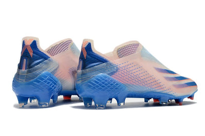 Adidas X Ghosted+ FG – Blanc Bleu Rouge - FootXPert
