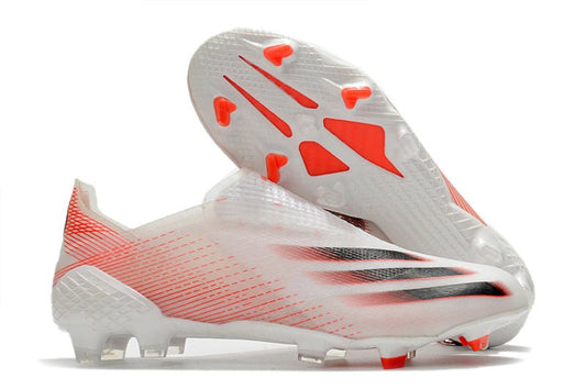 Adidas X Ghosted+ FG – Blanc Noir Rouge - FootXPert