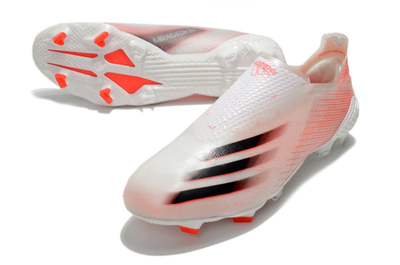Adidas X Ghosted+ FG – Blanc Noir Rouge - FootXPert