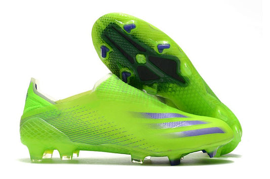 Adidas X Ghosted+ FG – Precision To Blur – Vert Violet Jaune - FootXPert