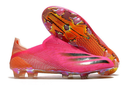 Adidas X Ghosted+ FG – Rose Choc Noir Orange - FootXPert