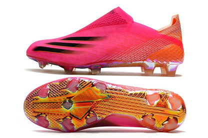 Adidas X Ghosted+ FG – Rose Choc Noir Orange - FootXPert