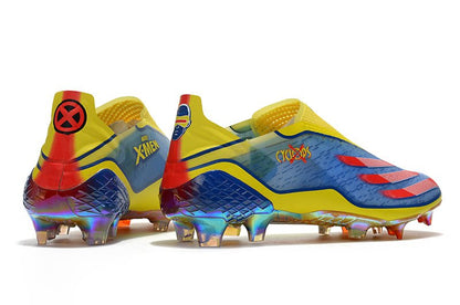 Adidas X Ghosted+ FG – X - Men – Bleu Rouge Vif Jaune - FootXPert