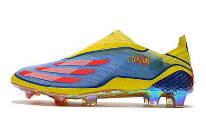 Adidas X Ghosted+ FG – X - Men – Bleu Rouge Vif Jaune - FootXPert