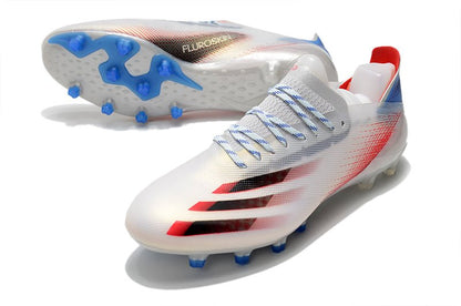 Adidas X Ghosted.1 FG – Argenté Noir Rouge - FootXPert