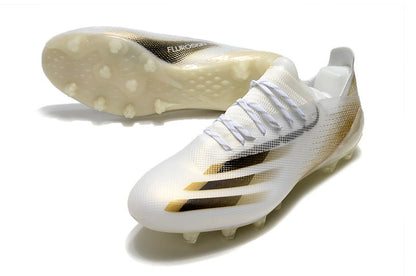 Adidas X Ghosted.1 FG – Inflight – Blanc Doré Noir - FootXPert