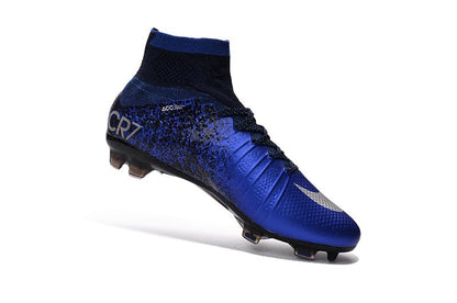 Nike Mercurial Superfly 4 Elite FG – Bleu Royal Argent Bleu - FootXPert
