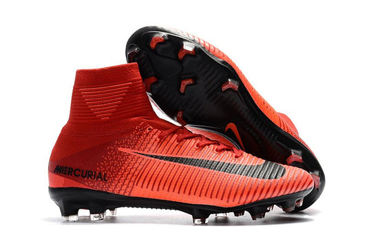 Nike Mercurial Superfly 5 Elite FG – Rouge Noir - FootXPert