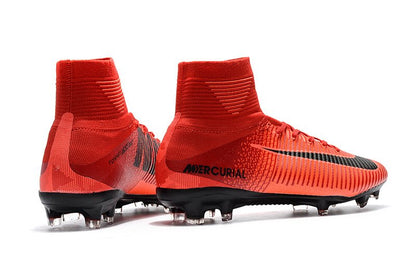 Nike Mercurial Superfly 5 Elite FG – Rouge Noir - FootXPert
