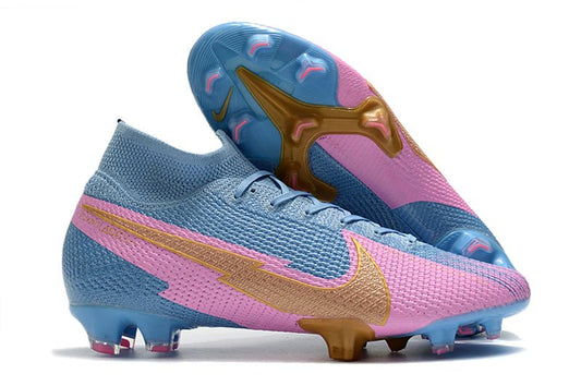 Nike Mercurial Superfly 7 Elite FG – Rose Bleu Or - FootXPert