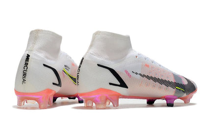 Nike Mercurial Superfly 8 Elite FG – Blanc Noir Carmin Rose - FootXPert