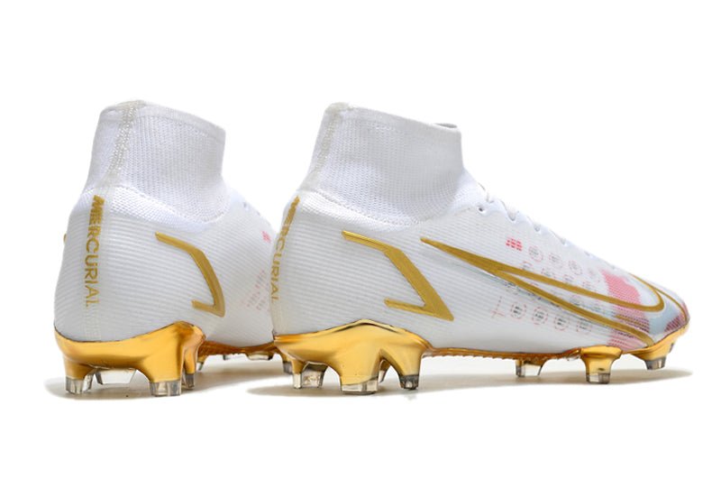 Nike Mercurial Superfly 8 Elite FG – Blanc Rose Or - FootXPert