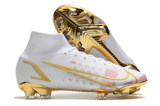 Nike Mercurial Superfly 8 Elite FG – Blanc Rose Or - FootXPert