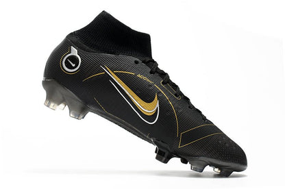 Nike Mercurial Superfly 8 Elite FG – Noir Or Métallique Argent Métallique - FootXPert