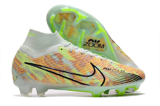 Nike Mercurial Superfly 9 Elite AG – Bonded – Vert Bleu Orange - FootXPert