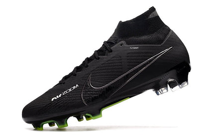 Nike Mercurial Superfly 9 Elite AG – Shadow – Noir Gris Blanc Jaune Fluo - FootXPert