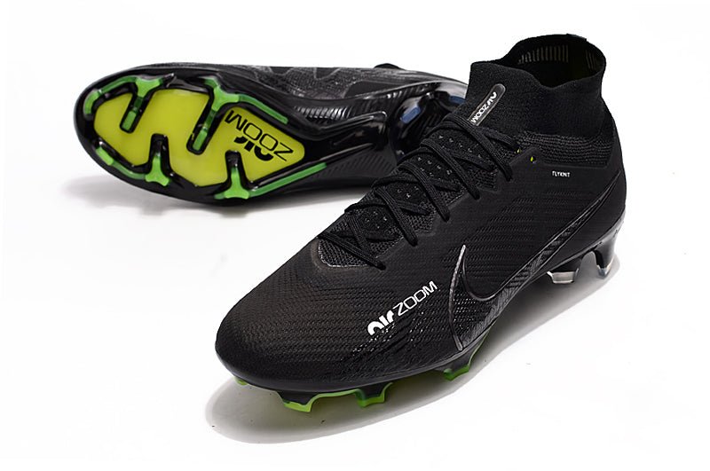 Nike Mercurial Superfly 9 Elite AG – Shadow – Noir Gris Blanc Jaune Fluo - FootXPert