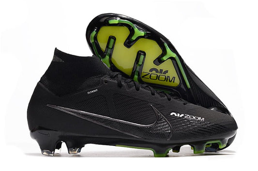 Nike Mercurial Superfly 9 Elite AG – Shadow – Noir Gris Blanc Jaune Fluo - FootXPert