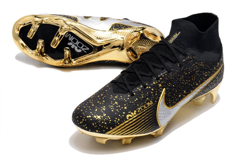 Nike Mercurial Superfly 9 Elite FG – Noir Or Argent - FootXPert