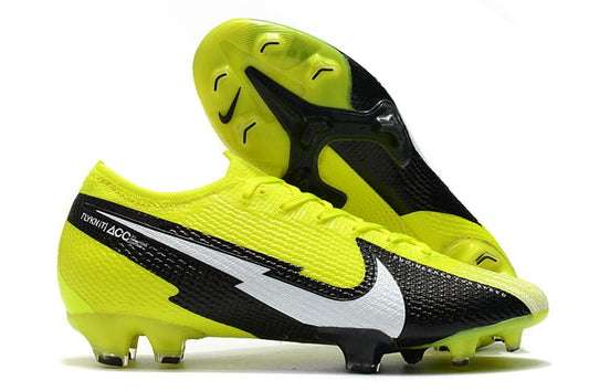 Nike Mercurial Vapor 13 Elite FG – Jaune Noir Blanc - FootXPert