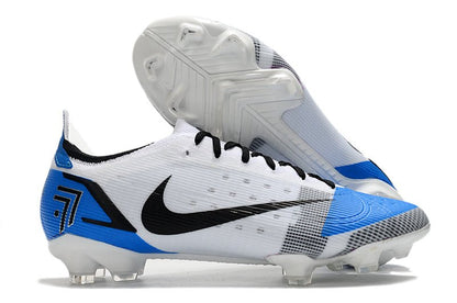 Nike Mercurial Vapor 14 Elite FG – Blanc Bleu Noir - FootXPert