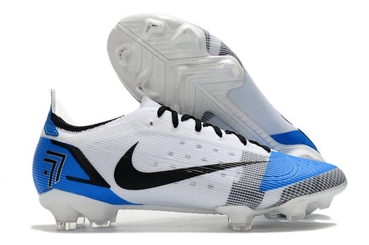 Nike Mercurial Vapor 14 Elite FG – Blanc Bleu Noir - FootXPert