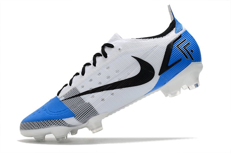 Nike Mercurial Vapor 14 Elite FG – Blanc Bleu Noir - FootXPert