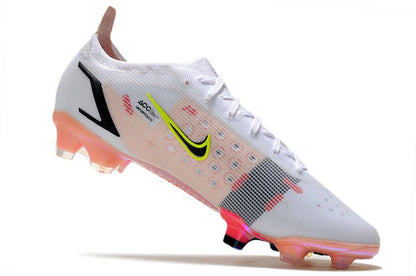 Nike Mercurial Vapor 14 Elite FG – Blanc Noir Cramoisi - FootXPert