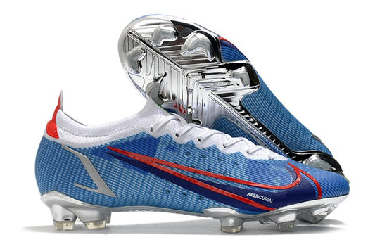 Nike Mercurial Vapor 14 Elite FG – Bleu Argent Rouge - FootXPert