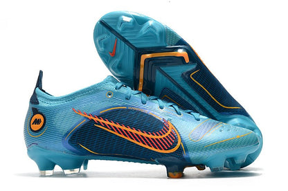Nike Mercurial Vapor 14 Elite FG – Bleu Chlorine Orange Laser Marina - FootXPert