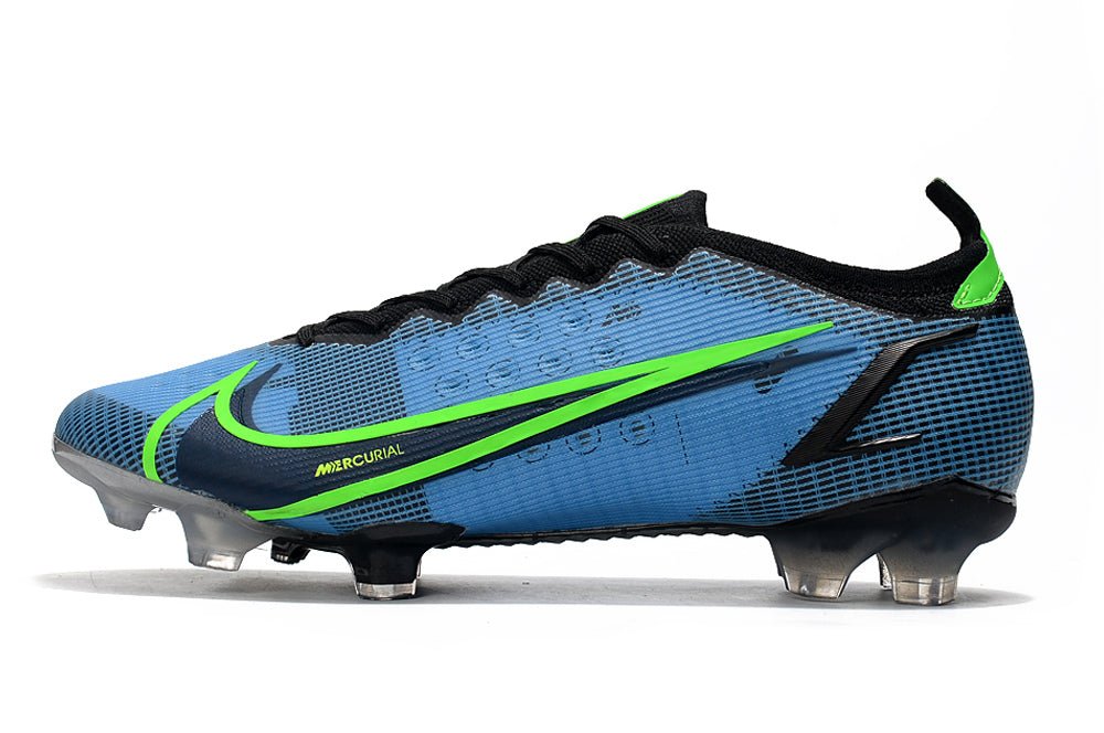 Nike Mercurial Vapor 14 Elite FG – Bleu Noir Volt - FootXPert